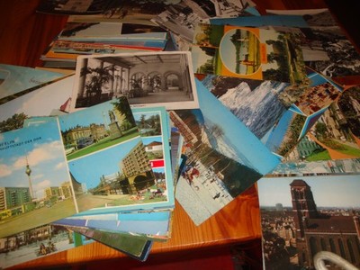 133 pocztówki lata 60 70 80 Polska i świat