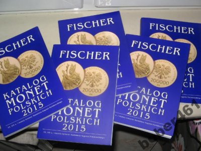 KATALOG MONET POLSKICH 2015 rok FISCHER