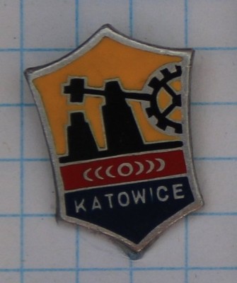 Odznak Herb Katowice heraldyka