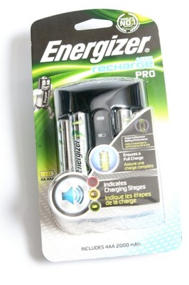 Ładowarka Energizer Accu Recharge Pro+akumulatory