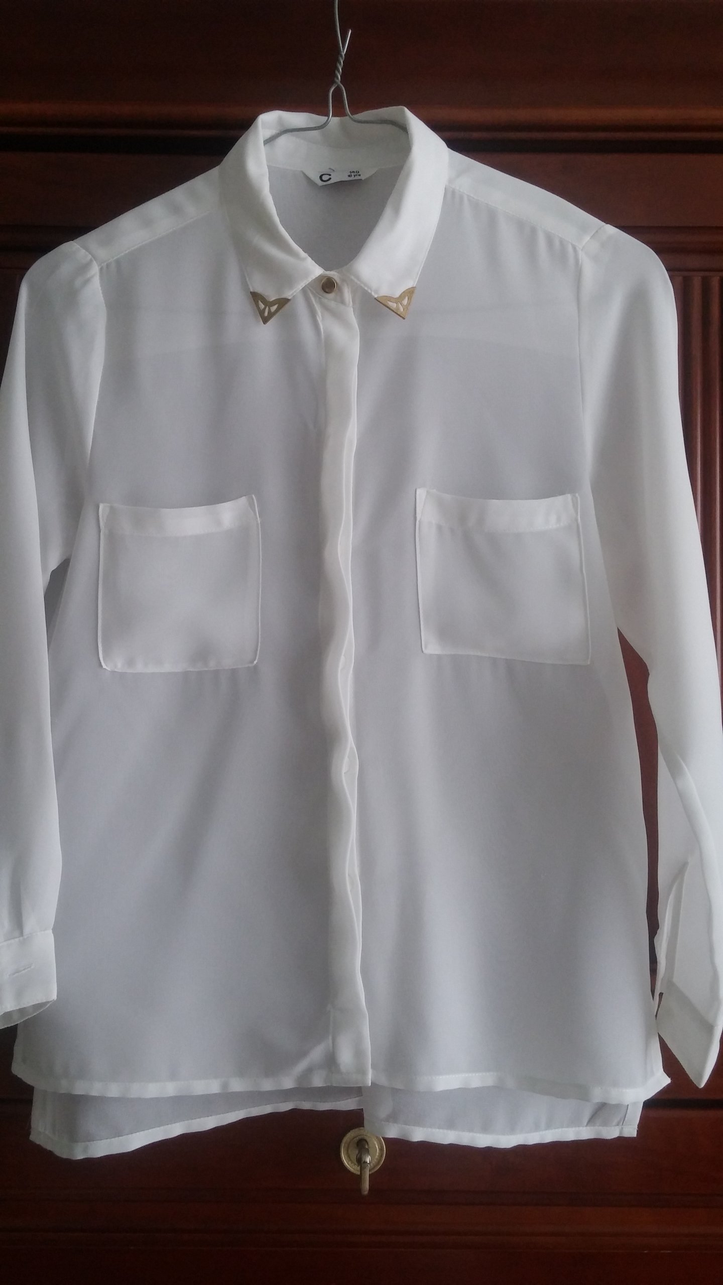 Biała koszula firmy Cubus - rozm. 140