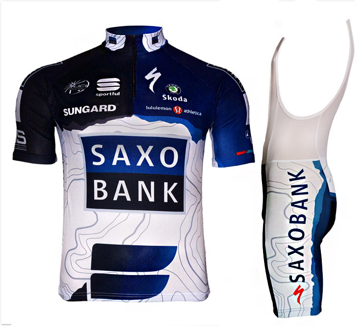 Komplet kolarski SAXO BANK - XXXL