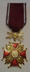 Krzyż Zasługi z Mieczami Replika
