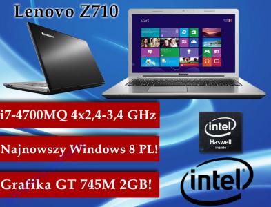 Lenovo Z710 HD+ i7 3,4GH 8GB 1TB+SSD GT745-2G Win8