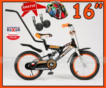 EXTRA ROWEREK 16 BMX Rower + AMORTYZATOR + Gratisy