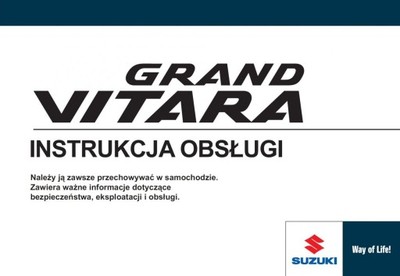 Suzuki Grand Vitara 2008-2014 Nowa Instrukcja