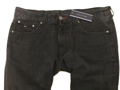 TOMMY HILFIGER czarne jeansy MADISON W 36 L 32 NEW