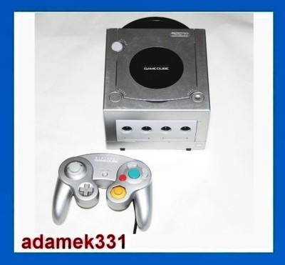 Konsola Nintendo GameCube + pad + okablowanie