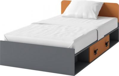 Iks X16 łóżko z materacem