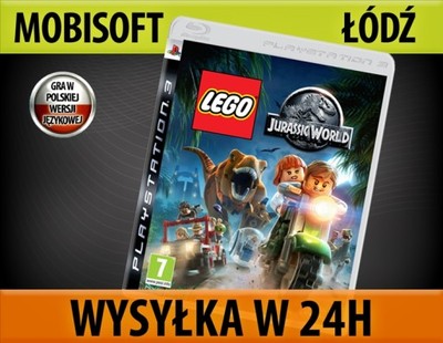 LEGO JURASSIC WORLD PS3 PL HIT WYS24H ŁÓDŹ