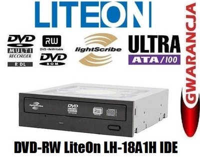 LiteOn DVD-RW ATA IDE x18 LightScribe / GWAR 6mies