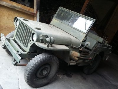 Jeep Willys 1942r. na chodzie!
