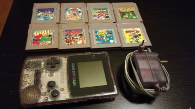 Game Boy Gameboy color NINTENDO + 8x MARIO ZOBACZ