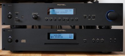 ROTEL RA-12 i RCD-12 zestaw hi-fi stereo ŚWIETNY!