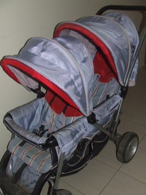 Wózek dla dwójki dzieci