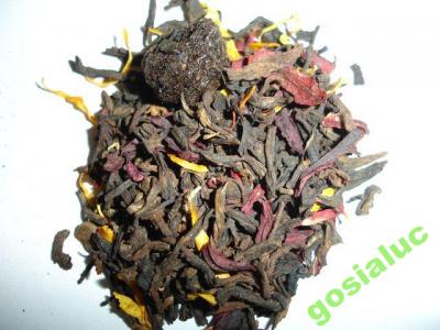 Herbata Czerwona Pu Erh Wiśnie W Rumie 50g - 5145204438 - Oficjalne ...