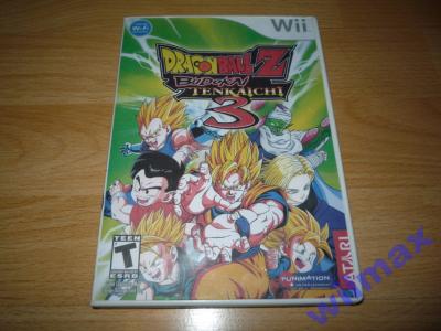 DRAGON BALL Z BUDOKAI TENKAICHI 3 Wii - 4998266765 ...