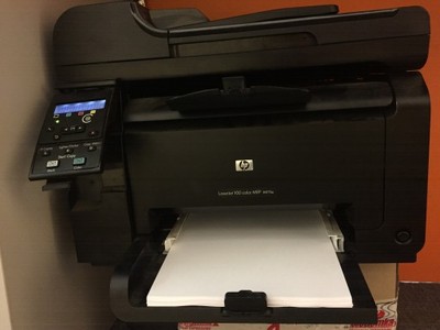 Установить принтер hp laserjet 100 color mfp m175a без установочного диска