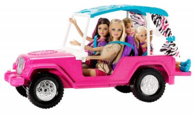 barbie safari car