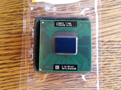 Intel Core 2 Duo T7400 モバイル CPU 2.16GHz 4M Cache 667MHz FSB