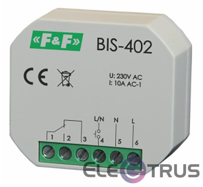 Bis 402 импульсное реле