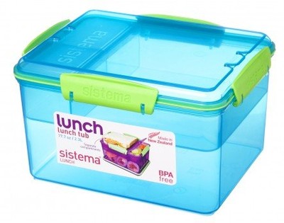 SISTEMA Lunch Tub 4 Komory LunchBox 2,3L NOWOŚĆ!! - 6288863157 ...