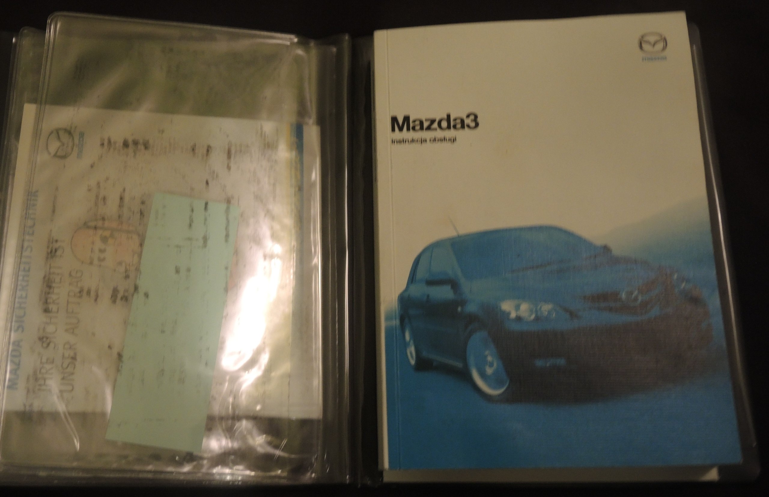 Książka / instrukcja obsługi Mazda 3, 2003 7065263298