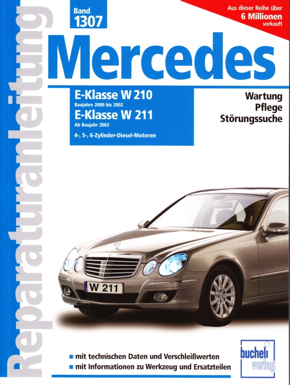 MERCEDES E W210 W211 CDI 20002008 instrukcja napr