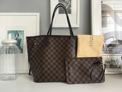 Louis Vuitton LV Neverfull MM Azur komplet - 6791846738 - oficjalne  archiwum Allegro