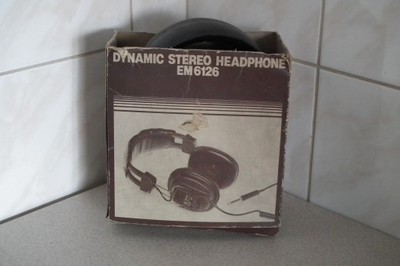 Słuchawki Philips Dynamic stereo EM 6126-Retro - 6639307129 - oficjalne  archiwum Allegro