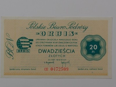 Bon 20 zł Polskie Biuro Podróży Orbis Piękny - 6805364335 - oficjalne  archiwum Allegro